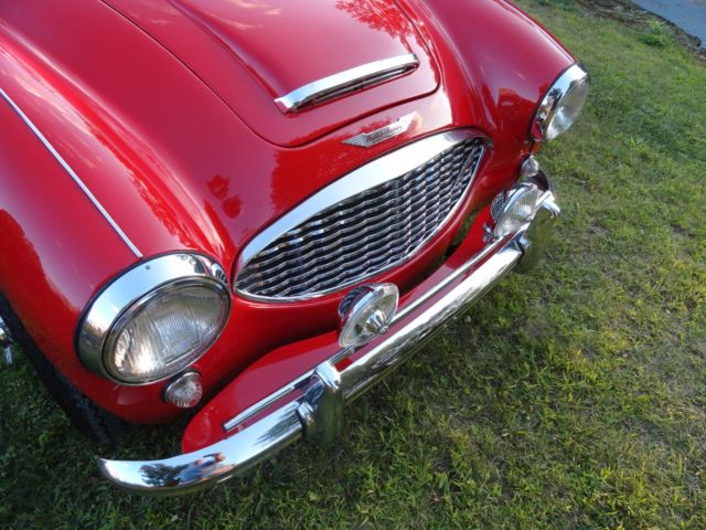 1960 Reno Red Austin Healey 3000
