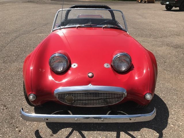 1960 Red Austin Healey Sprite Convertible