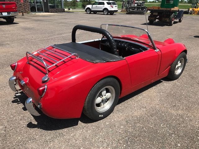 1960 Red Austin Healey Sprite Convertible