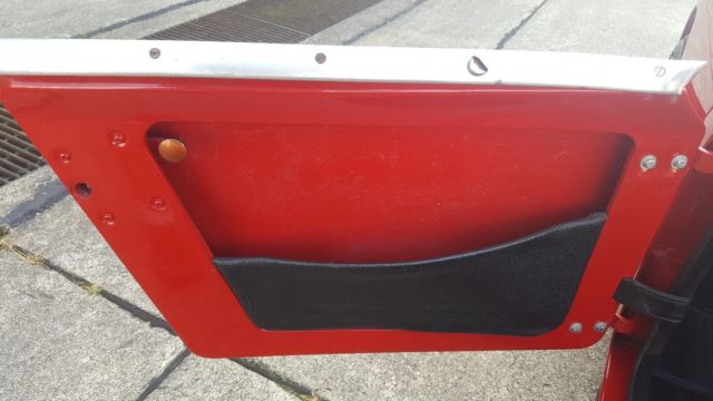 1960 Red Austin Healey Sprite Convertible