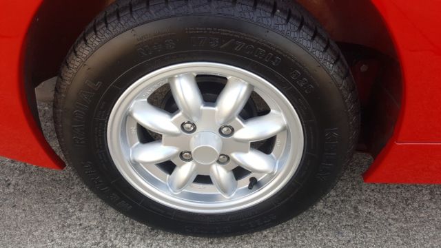 1960 Red Austin Healey Sprite Convertible