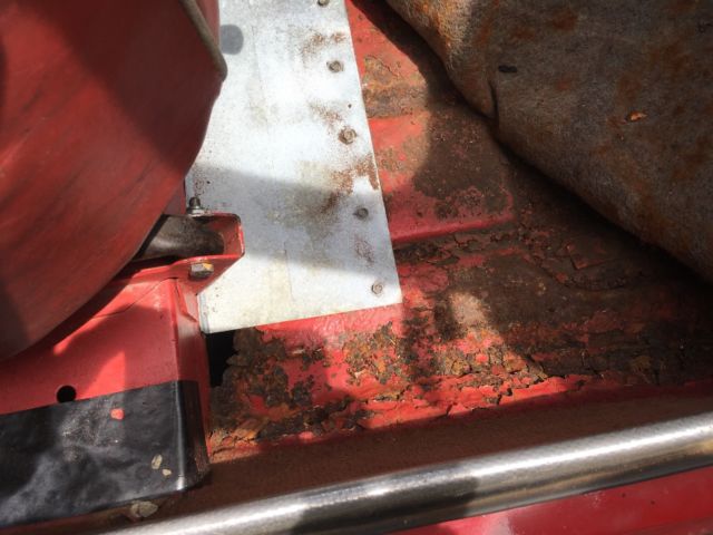 1960 Red Austin Seven Coupe