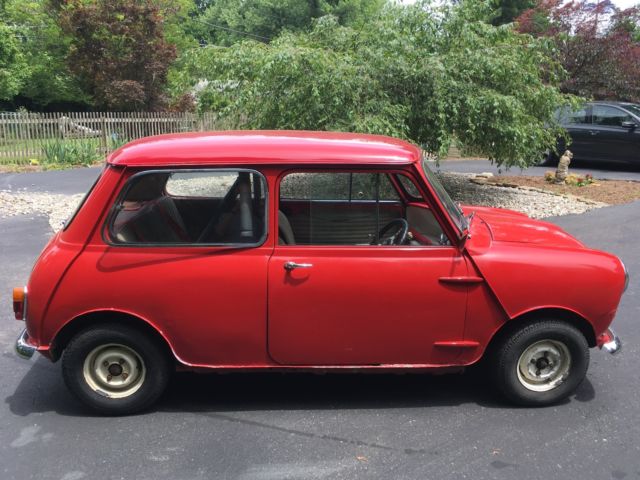 1960 Red Austin Seven Coupe