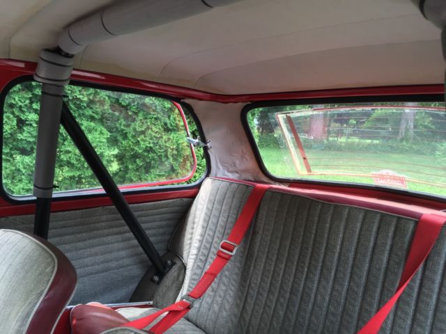 1960 Red Austin Seven Coupe