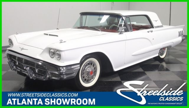1960 White Ford Thunderbird