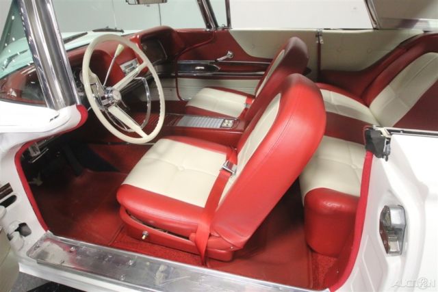 1960 White Ford Thunderbird