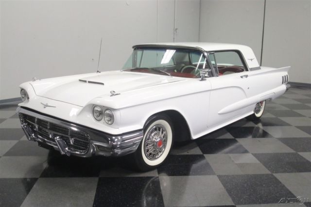 1960 White Ford Thunderbird