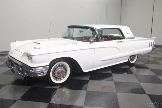 1960 White Ford Thunderbird