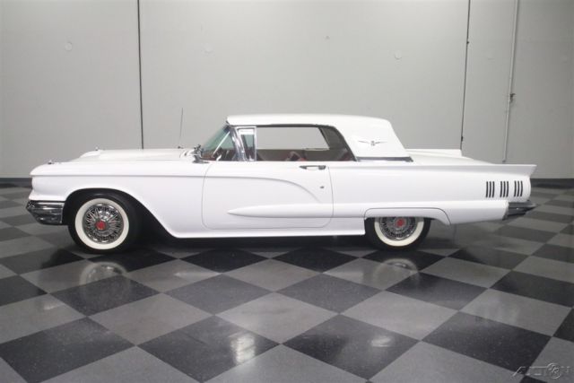 1960 White Ford Thunderbird