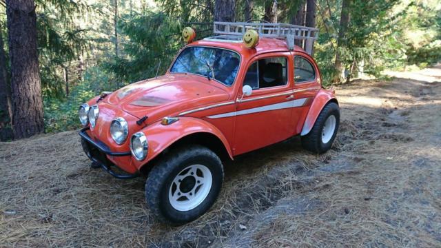 1960 Orange Volkswagen Beetle - Classic Coupe