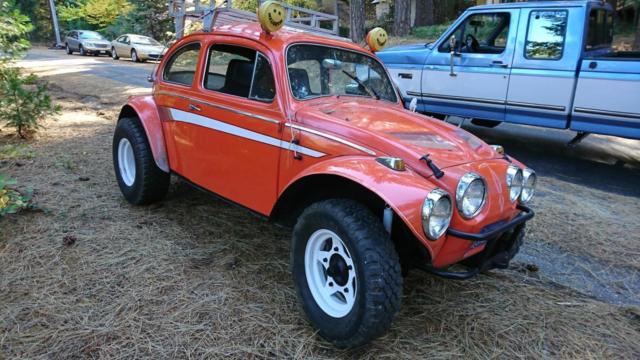 1960 Orange Volkswagen Beetle - Classic Coupe