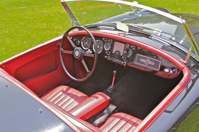 1960 Black MG MGA Convertible
