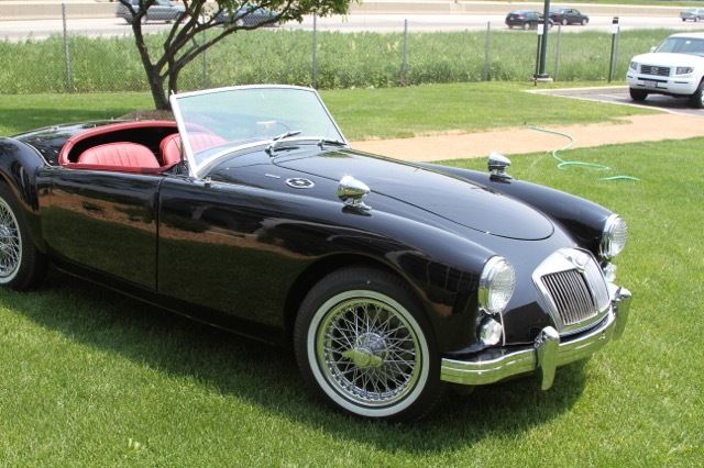 1960 Black MG MGA Convertible
