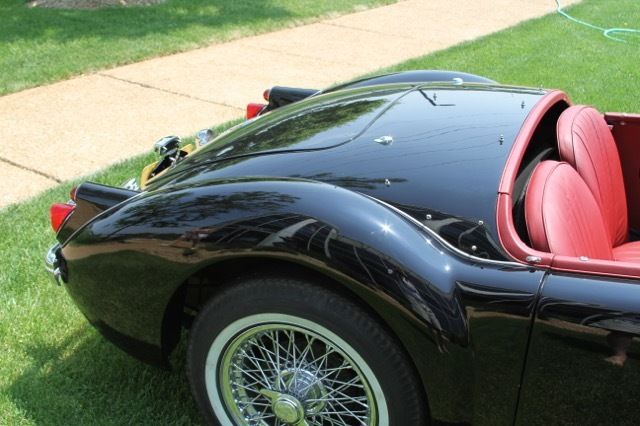 1960 Black MG MGA Convertible