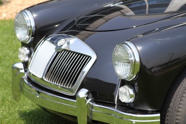 1960 Black MG MGA Convertible