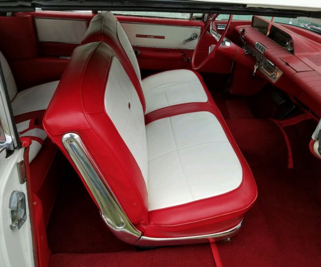 1960 White Buick Electra Convertible