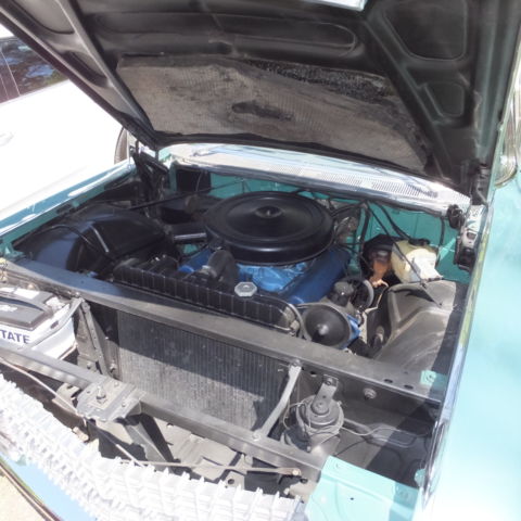 1960 Green Cadillac DeVille Convertible