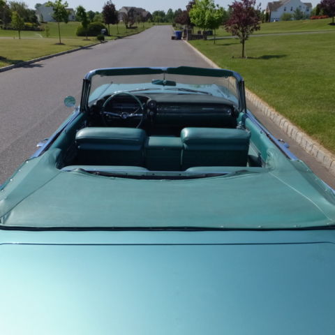 1960 Green Cadillac DeVille Convertible