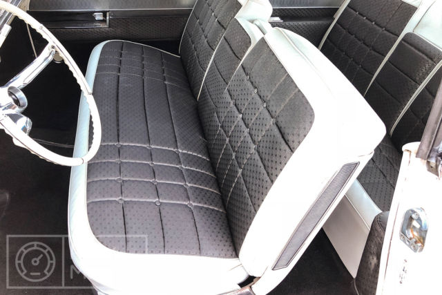 1960 White Cadillac DeVille Coupe