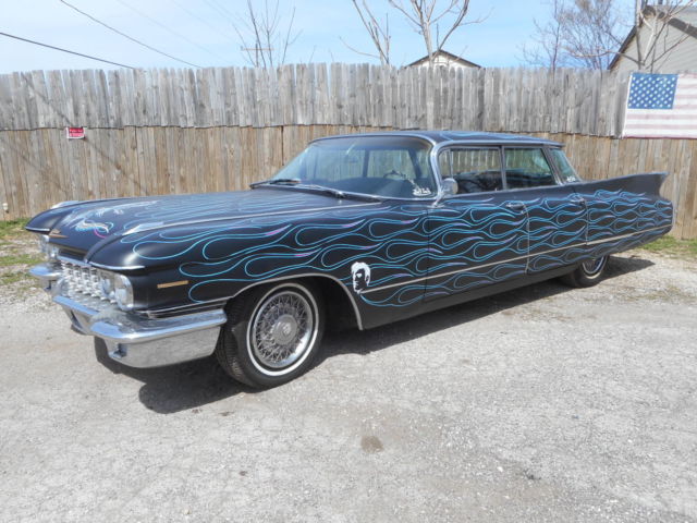 1960 Black Cadillac DeVille Sedan