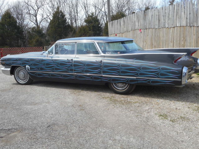1960 Black Cadillac DeVille Sedan