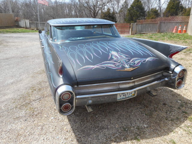 1960 Black Cadillac DeVille Sedan