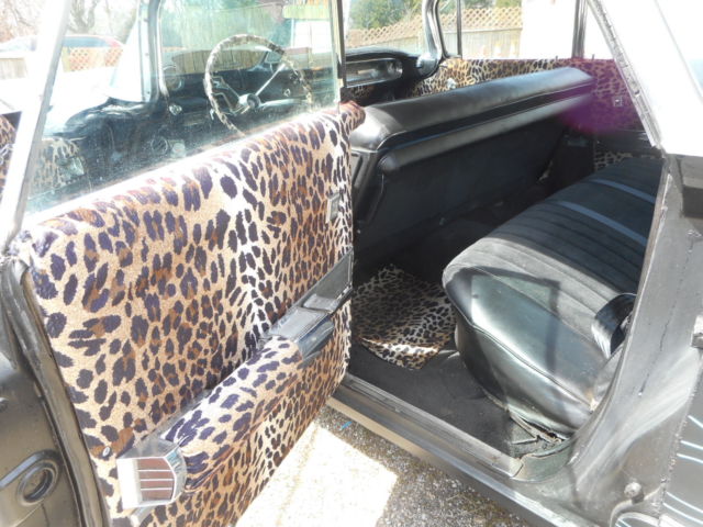 1960 Black Cadillac DeVille Sedan