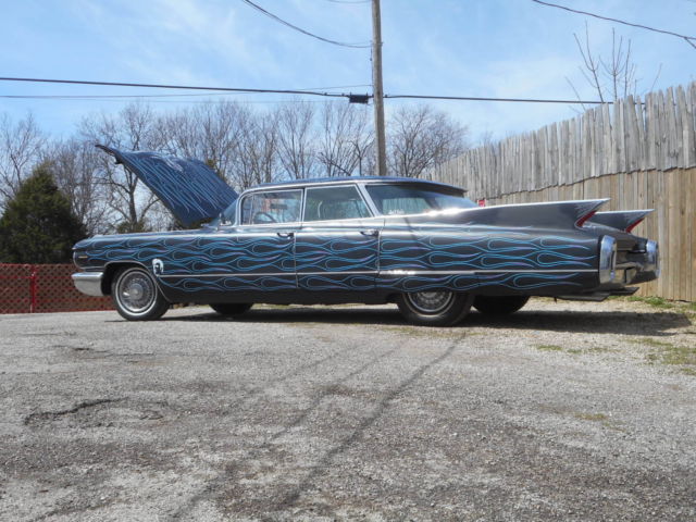 1960 Black Cadillac DeVille Sedan