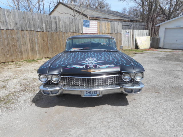 1960 Black Cadillac DeVille Sedan