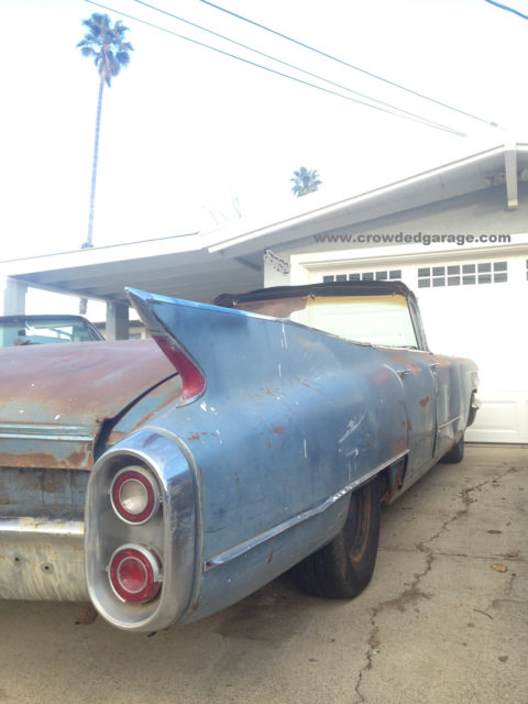 1960 Blue Cadillac Series 62