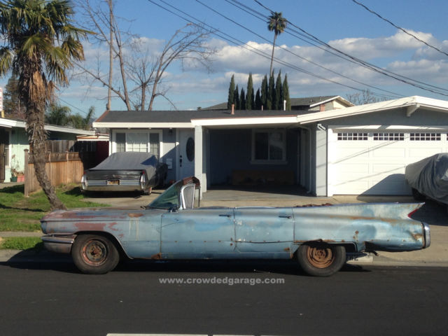 1960 Blue Cadillac Series 62