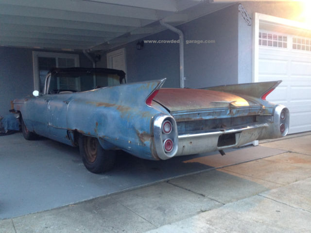 1960 Blue Cadillac Series 62