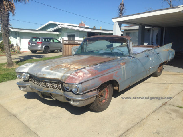 1960 Blue Cadillac Series 62