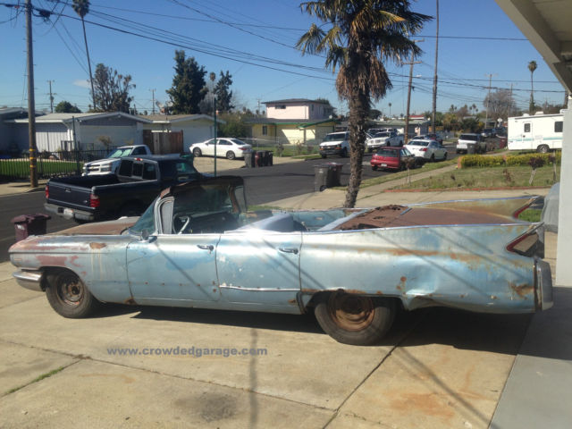 1960 Blue Cadillac Series 62