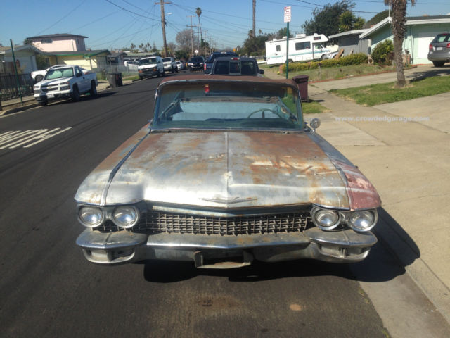 1960 Blue Cadillac Series 62