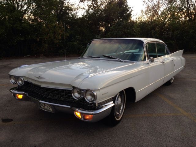 1960 White Cadillac Other Sedan