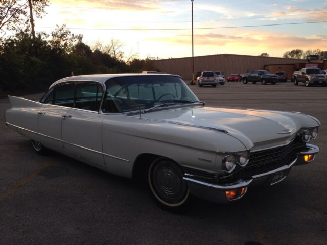 1960 White Cadillac Other Sedan