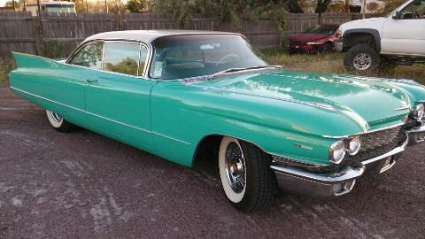 1960 WHITE/TURQUOISE Cadillac Other U/K