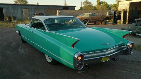 1960 WHITE/TURQUOISE Cadillac Other U/K