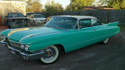 1960 WHITE/TURQUOISE Cadillac Other U/K