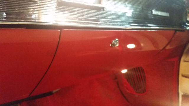 1960 Red Cadillac DeVille Convertible