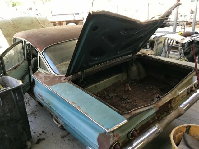 1960 Green Chevrolet Bel Air/150/210 Sedan