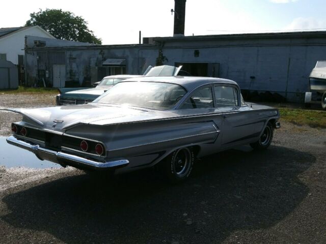 1960 Silver Chevrolet Bel Air/150/210 Coupe