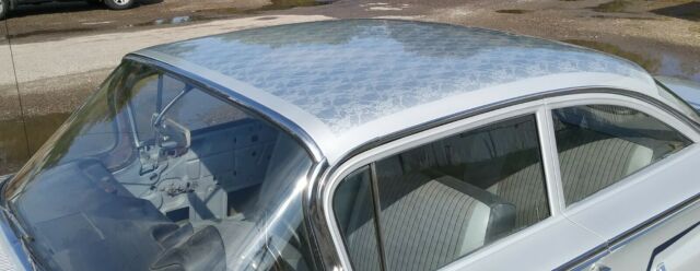 1960 Silver Chevrolet Bel Air/150/210 Coupe