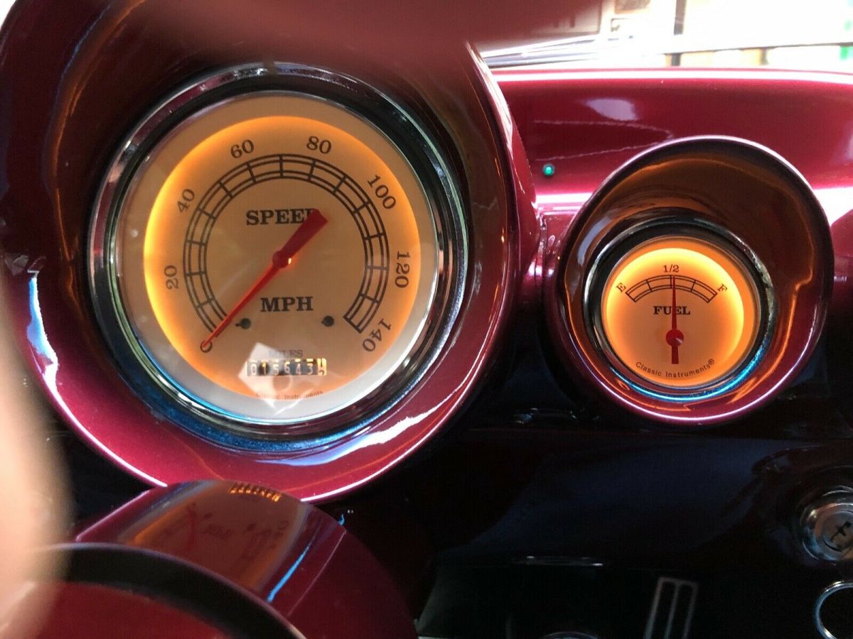 1960 Red Chevrolet Bel Air/150/210 Sedan