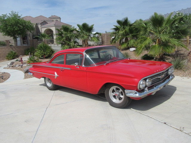 1960 TAN Chevrolet Bel Air/150/210 Sedan