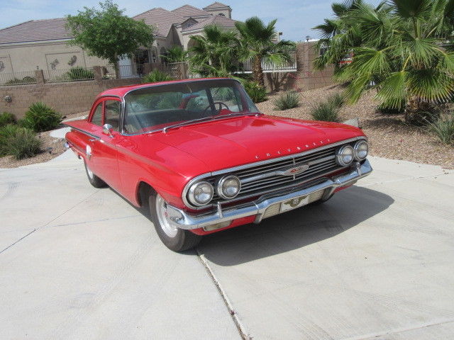 1960 TAN Chevrolet Bel Air/150/210 Sedan