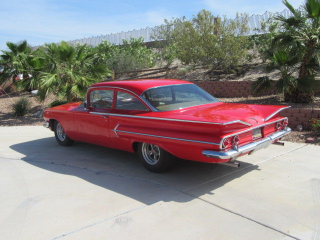 1960 TAN Chevrolet Bel Air/150/210 Sedan