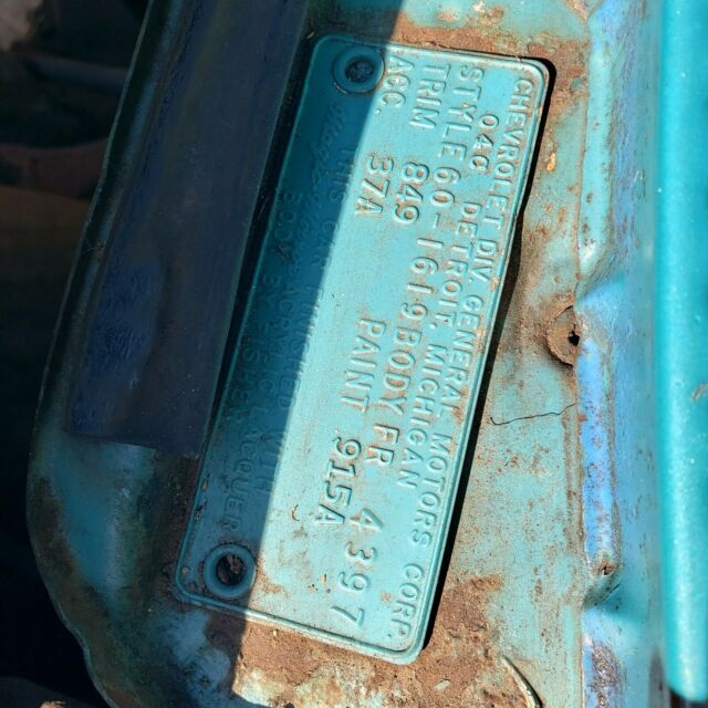 1960 Blue Chevrolet Bel Air/150/210 Sedan