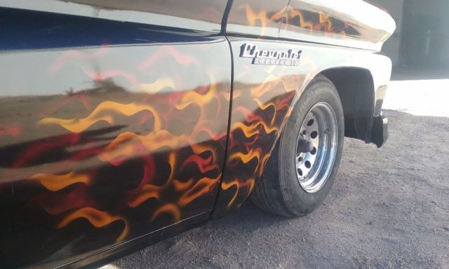 1960 BLACK Chevrolet C-10 Extended Cab Pickup